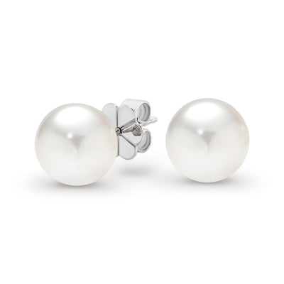 18k South Sea Pearl Stud Earrings