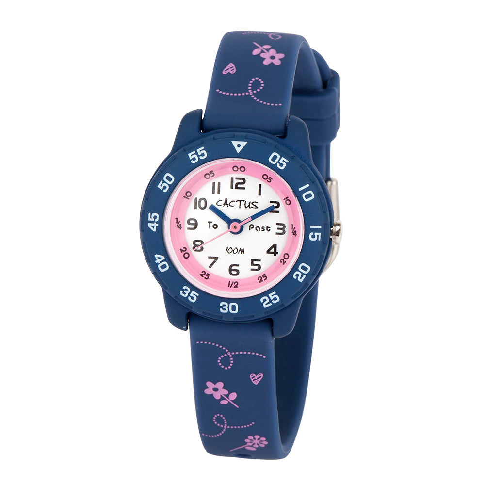 Cactus Kids Waterproof Time Teacher Watch