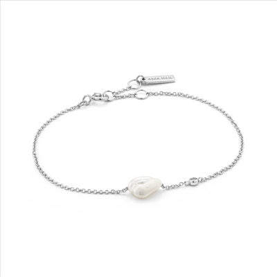 Ania Haie Pearl Bracelet Silver