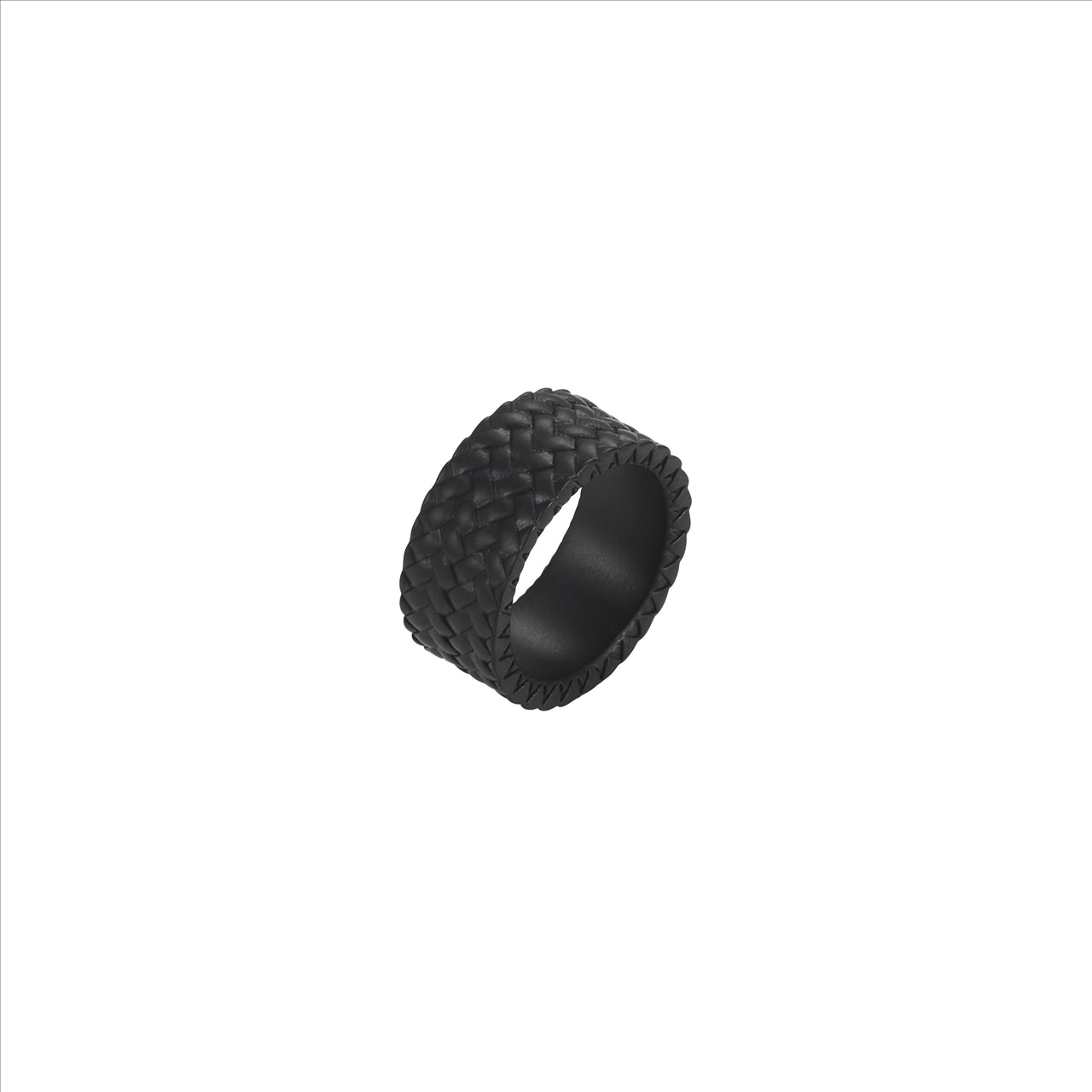 IP Black Stainless Steel Ring