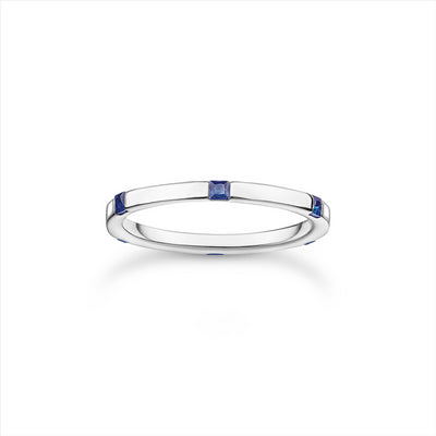Thomas Sabo Ring with blue stones