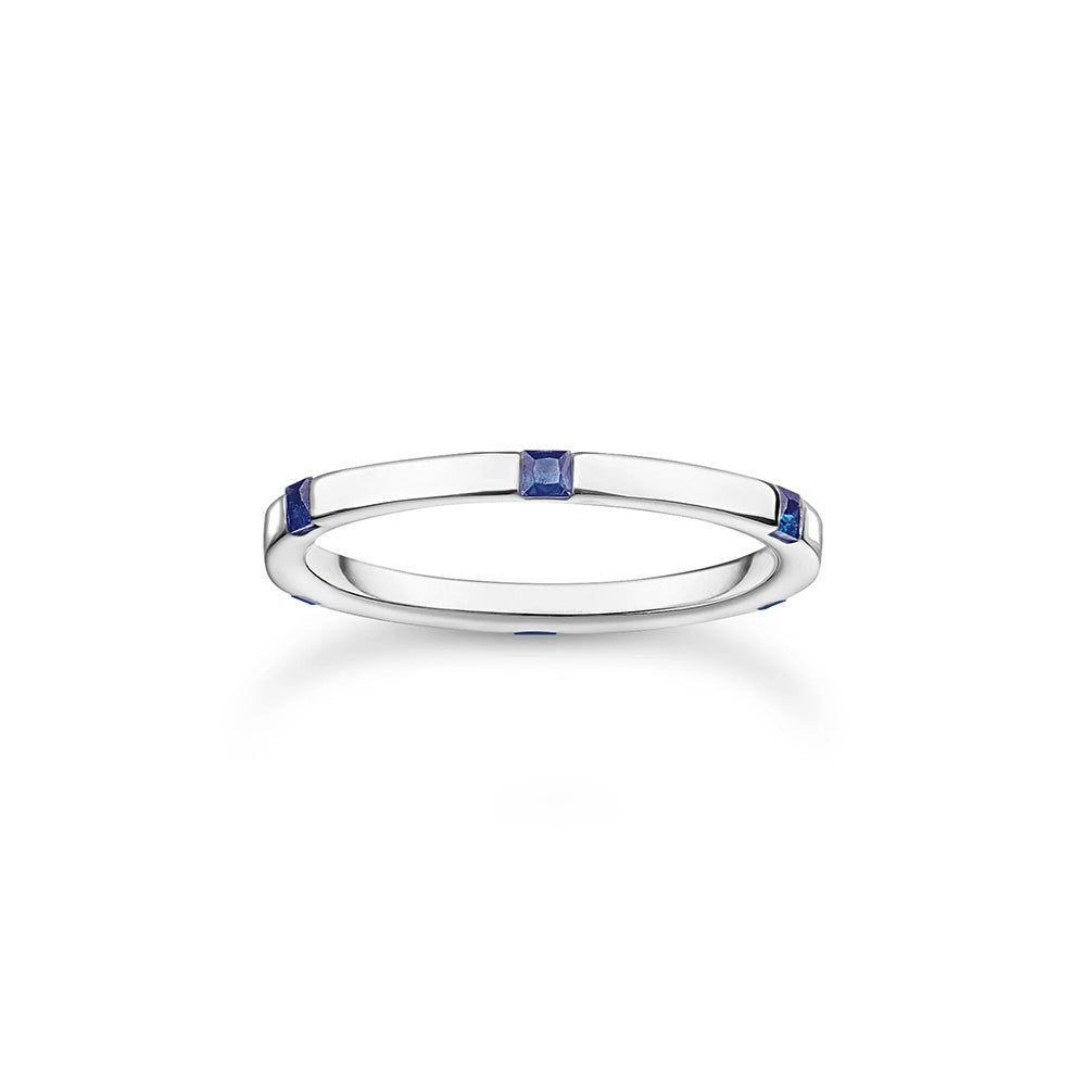 Thomas Sabo Ring with blue stones